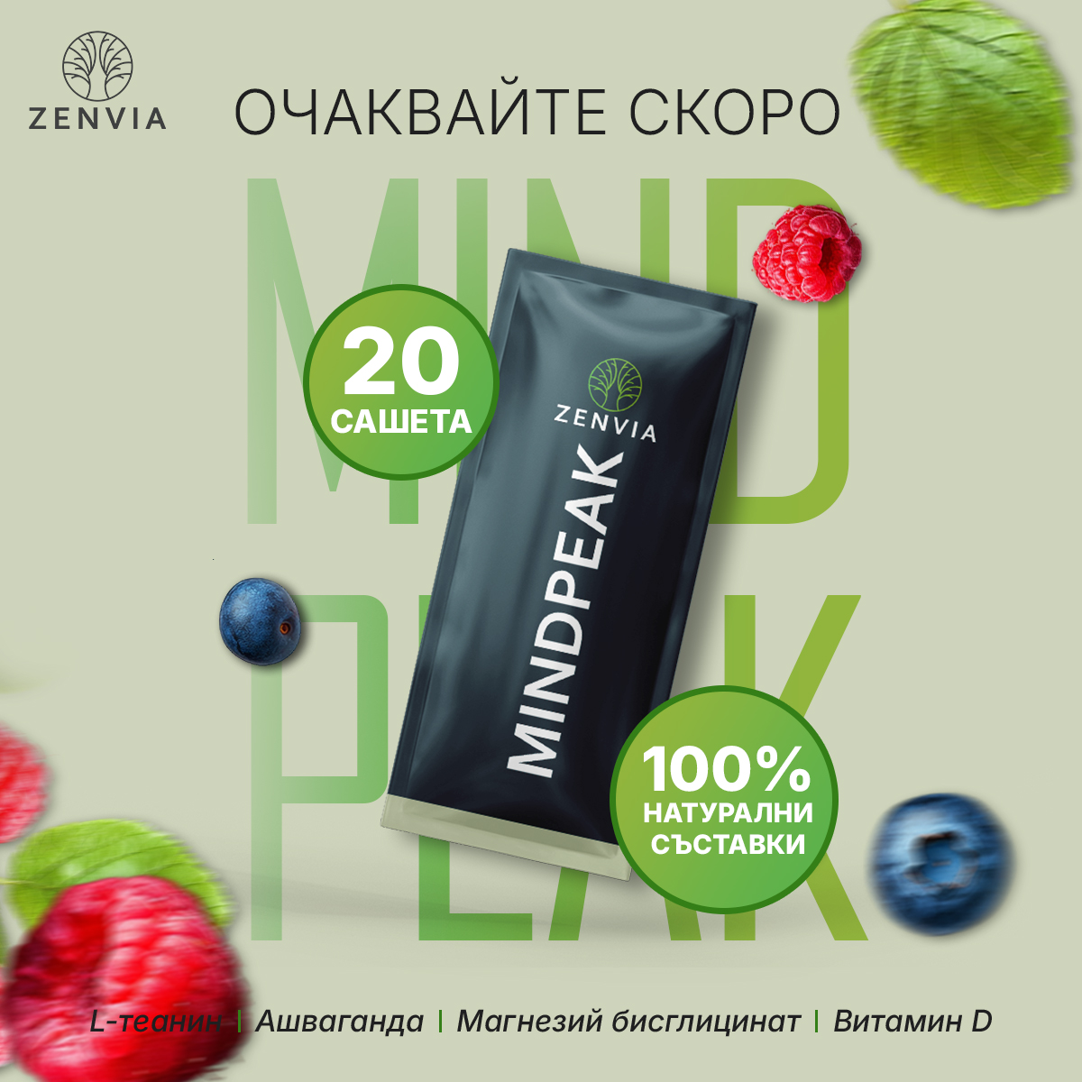 Zenvia MindPeak опаковка